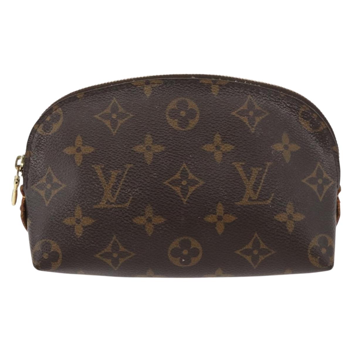 LOUIS VUITTON Monogram Pochette Cosmetic PM Pouch M43998 LV Auth 178358