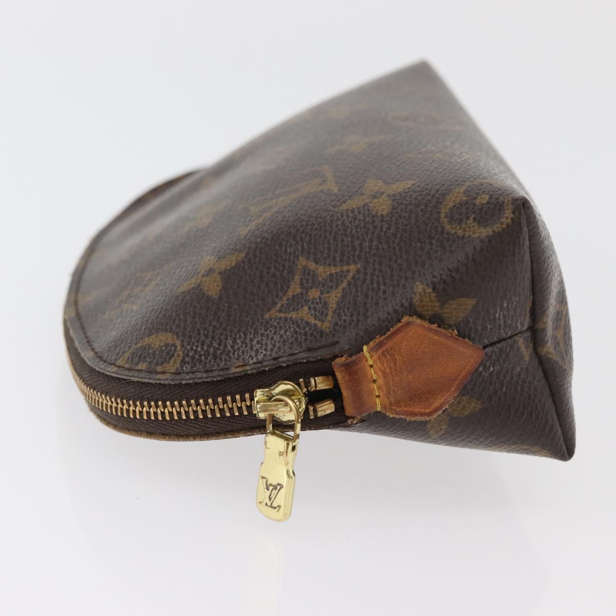 LOUIS VUITTON Monogram Pochette Cosmetic PM Pouch M43998 LV Auth 178358