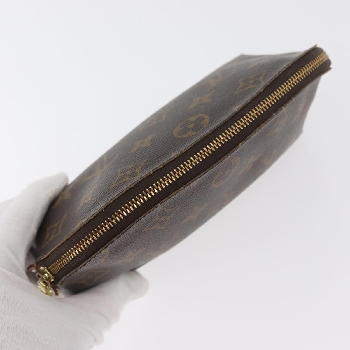 LOUIS VUITTON Monogram Pochette Cosmetic PM Pouch M43998 LV Auth 178358
