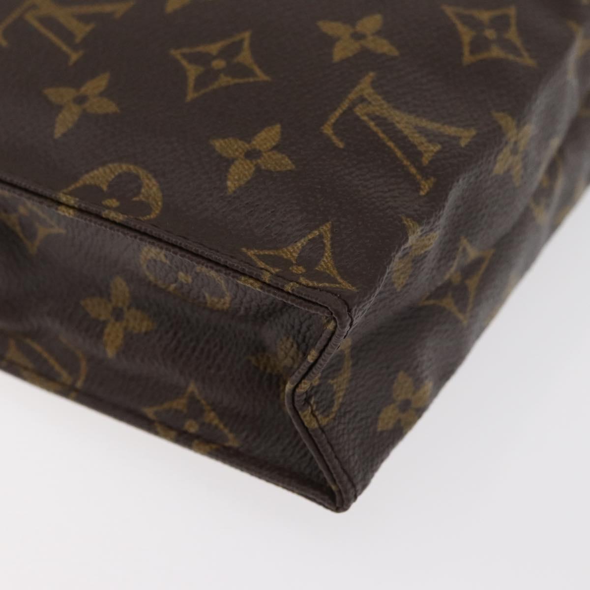 LOUIS VUITTON Monogram Poche Toilette 26 Pouch M47542 LV Auth 178360A