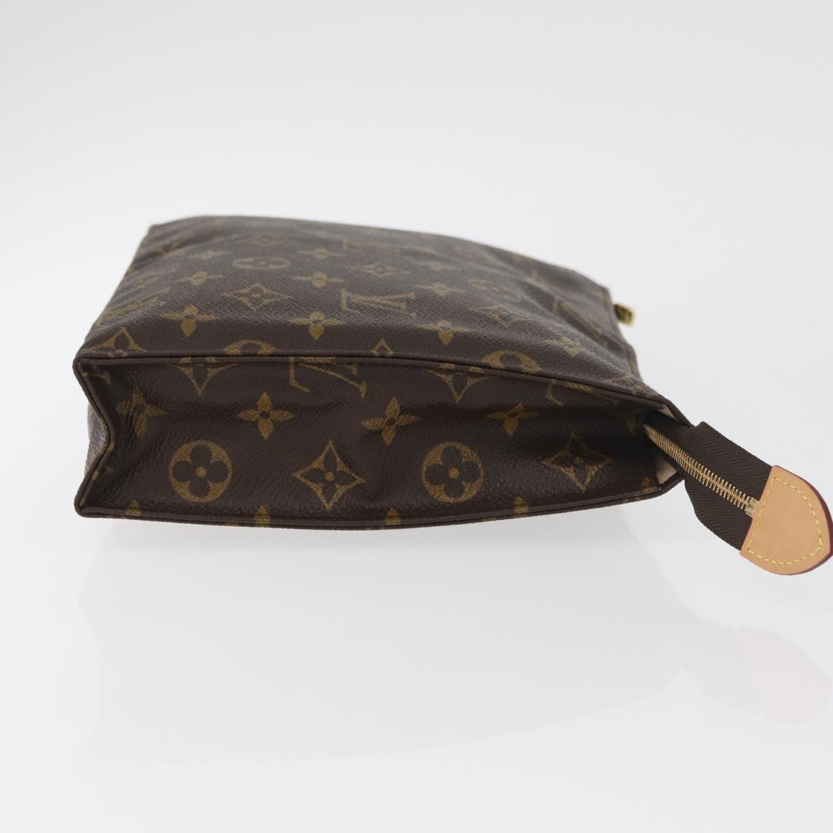 LOUIS VUITTON Monogram Poche Toilette 26 Pouch M47542 LV Auth 178360A
