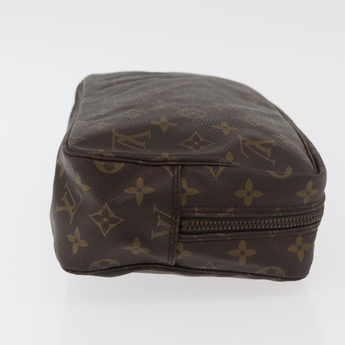 LOUIS VUITTON Monogram Trousse Toilette 28 Clutch Bag M47522 LV Auth 178362