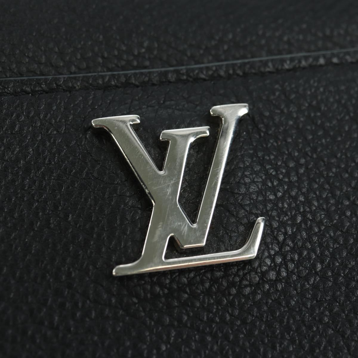 LOUIS VUITTON Zippy Rock Me Long Wallet Leather Black M62622 LV Auth 178386M