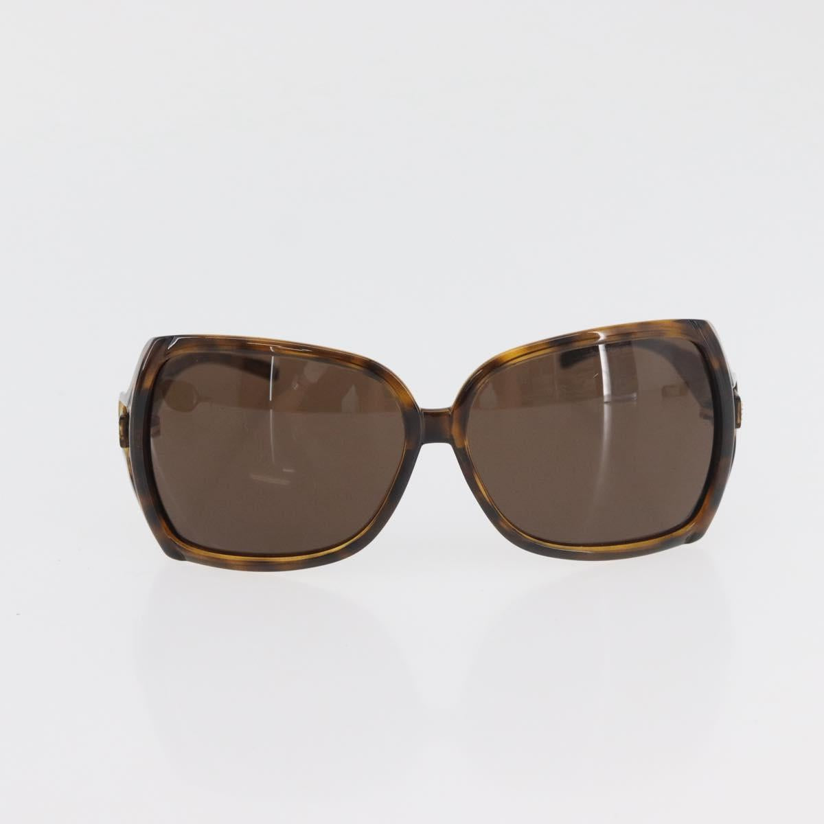 DOLCE&GABBANA Tortoise Pattern Sunglasses plastic 2 Set Brown Auth 178392