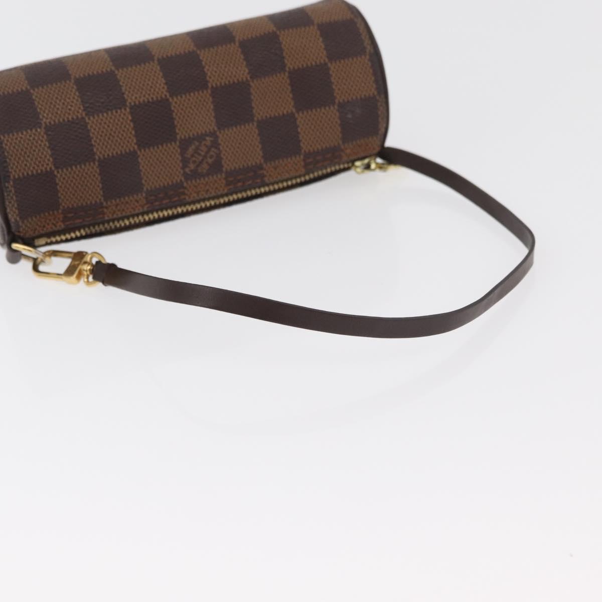 LOUIS VUITTON Damier Ebene Papillon 30 Hand Bag N51303 LV Auth 178393SAV