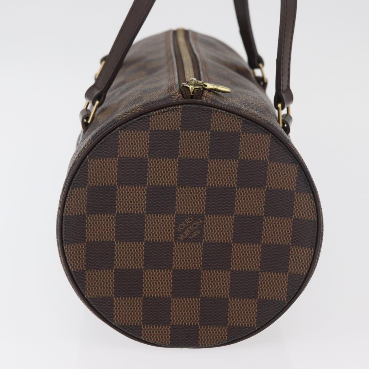 LOUIS VUITTON Damier Ebene Papillon 30 Hand Bag N51303 LV Auth 178393SAV