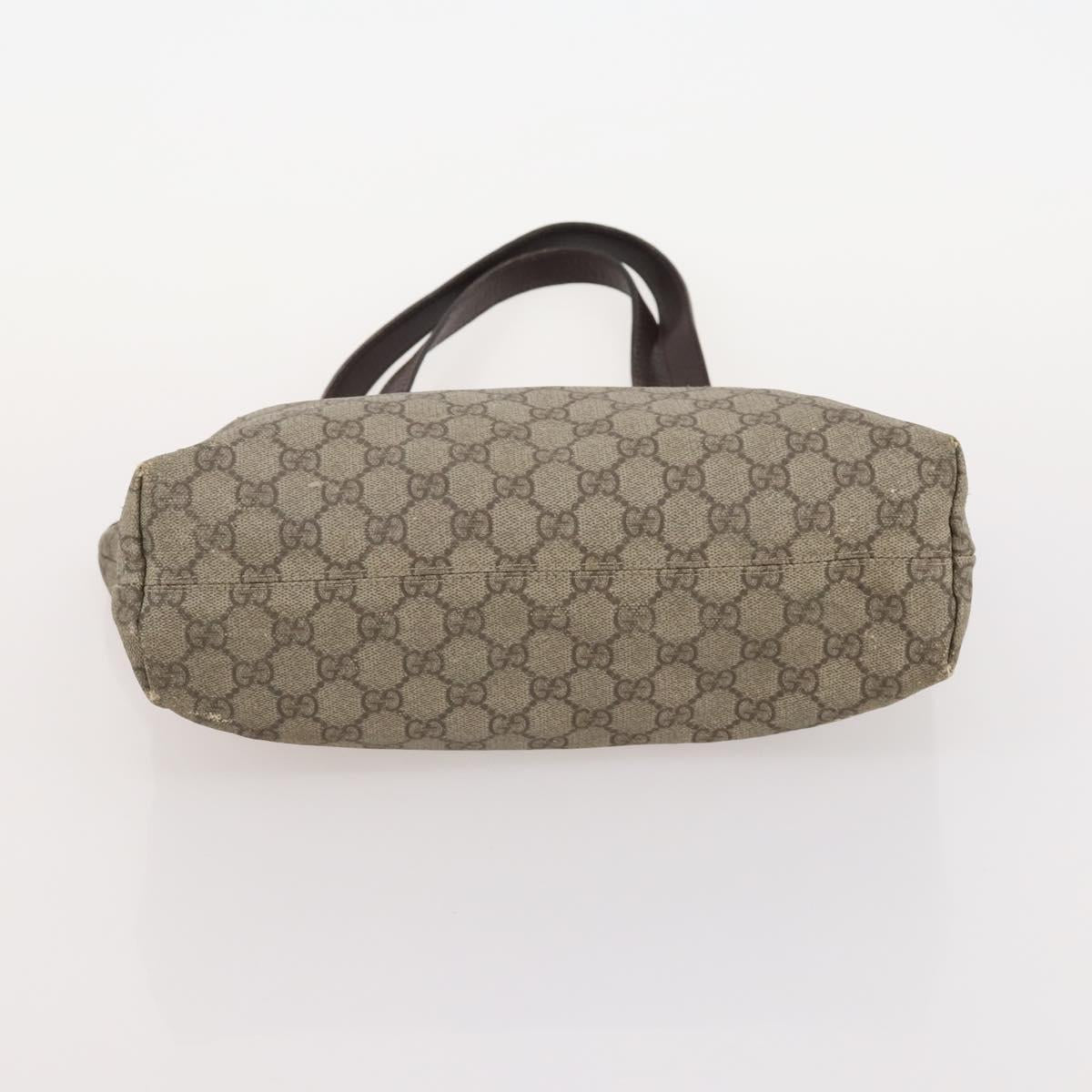 GUCCI GG Supreme GG Crystal Coated Canvas 4 Set Black Beige Auth 178411