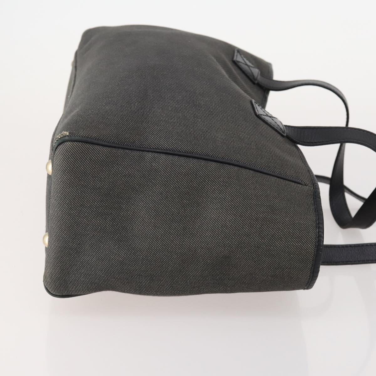 GUCCI GG Canvas Shoulder Bag Canvas 4 Set Beige Black Auth 178414