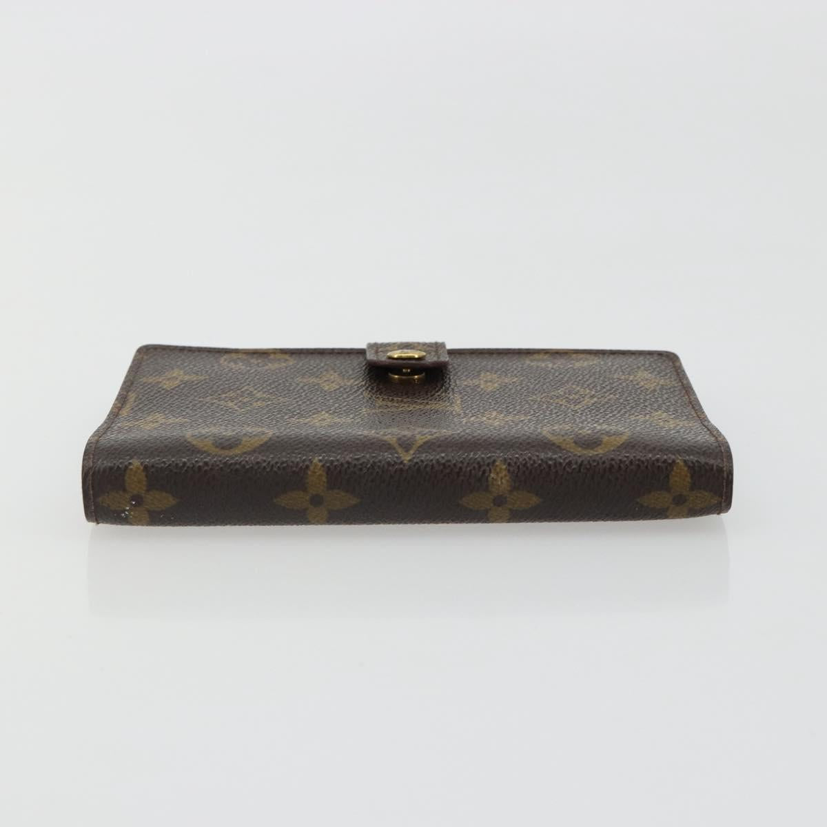 LOUIS VUITTON Monogram Agenda PM Day Planner Cover R20005 LV Auth 178415