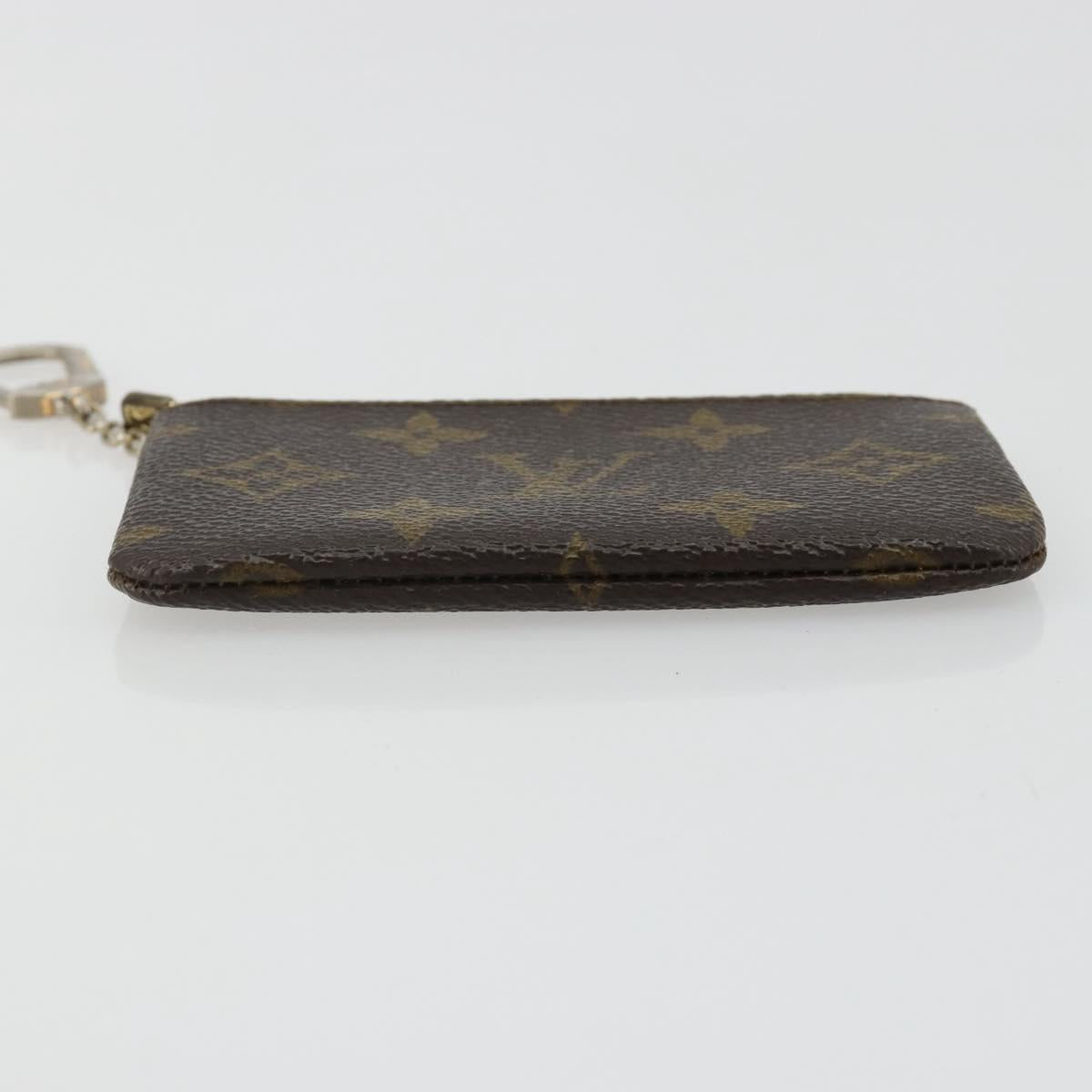 LOUIS VUITTON Monogram Pochette Cles Coin Purse M62650 LV Auth 178416