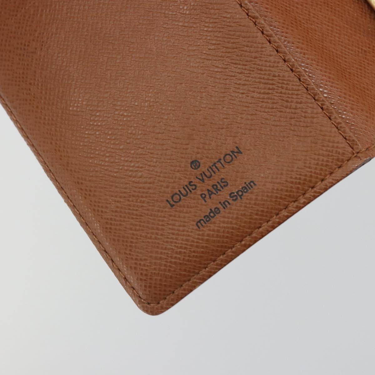 LOUIS VUITTON Monogram Agenda PM Day Planner Cover R20005 LV Auth 178417