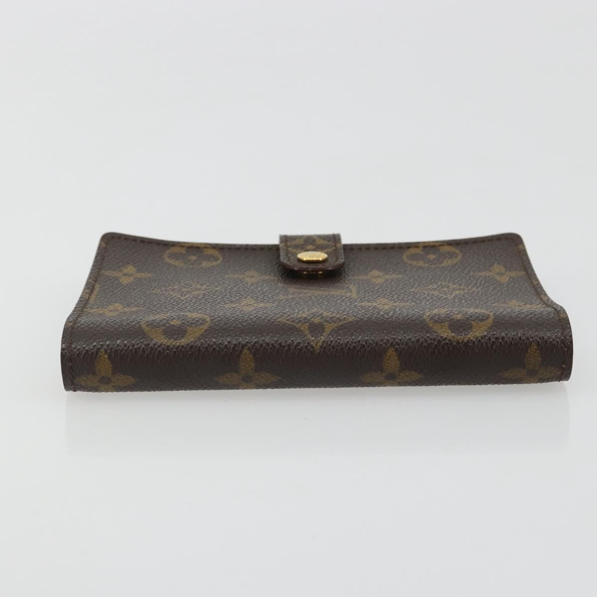 LOUIS VUITTON Monogram Agenda PM Day Planner Cover R20005 LV Auth 178417