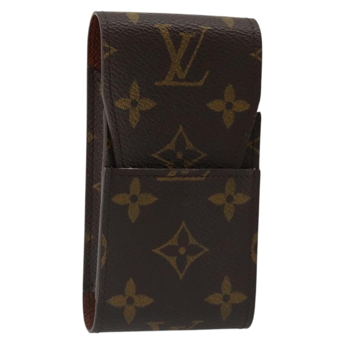LOUIS VUITTON Monogram Etui Cigarette Case M63024 LV Auth 178418A