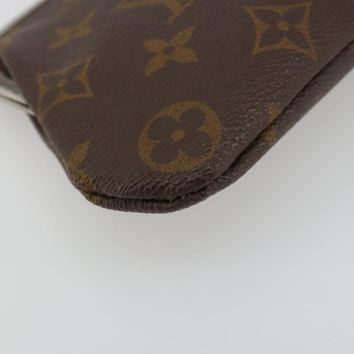 LOUIS VUITTON Monogram USA limited Bucket GM Accessory Pouch LV Auth 178420