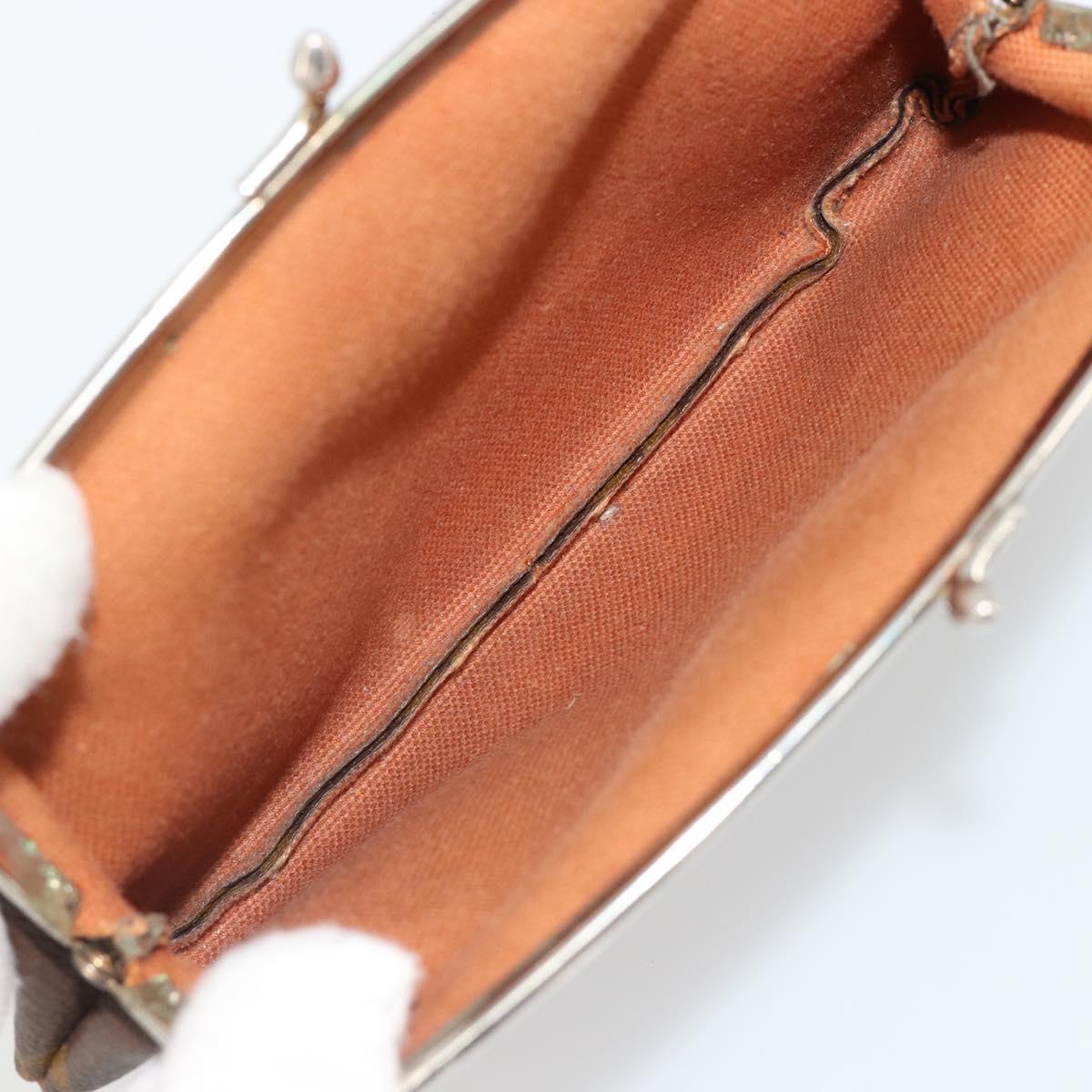 LOUIS VUITTON Monogram USA limited Bucket GM Accessory Pouch LV Auth 178420