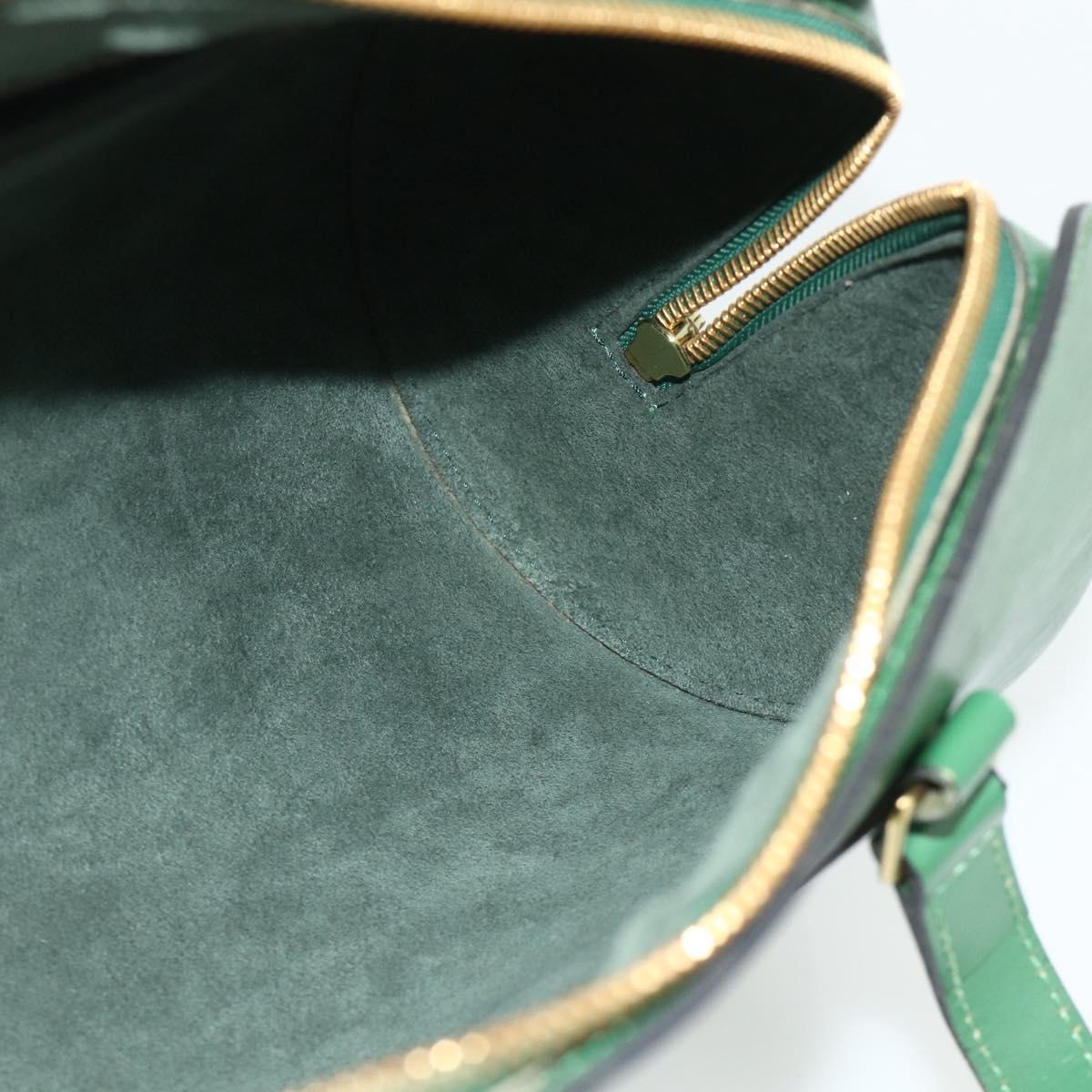 LOUIS VUITTON Epi Soufflot Hand Bag Green M52224 LV Auth 178475A