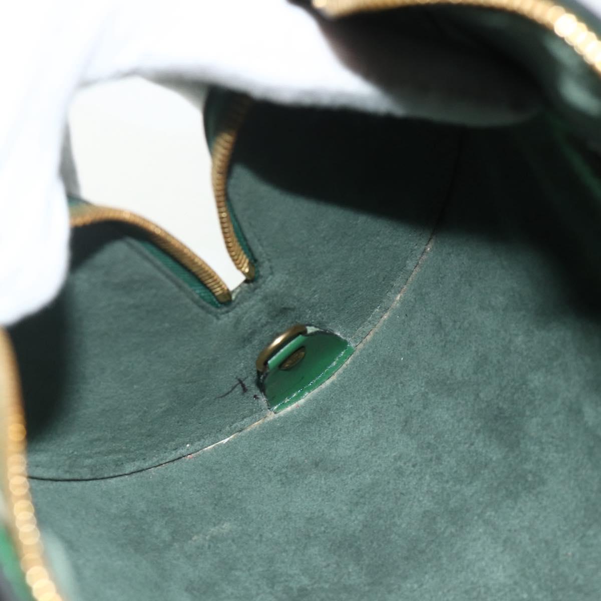 LOUIS VUITTON Epi Soufflot Hand Bag Green M52224 LV Auth 178475A