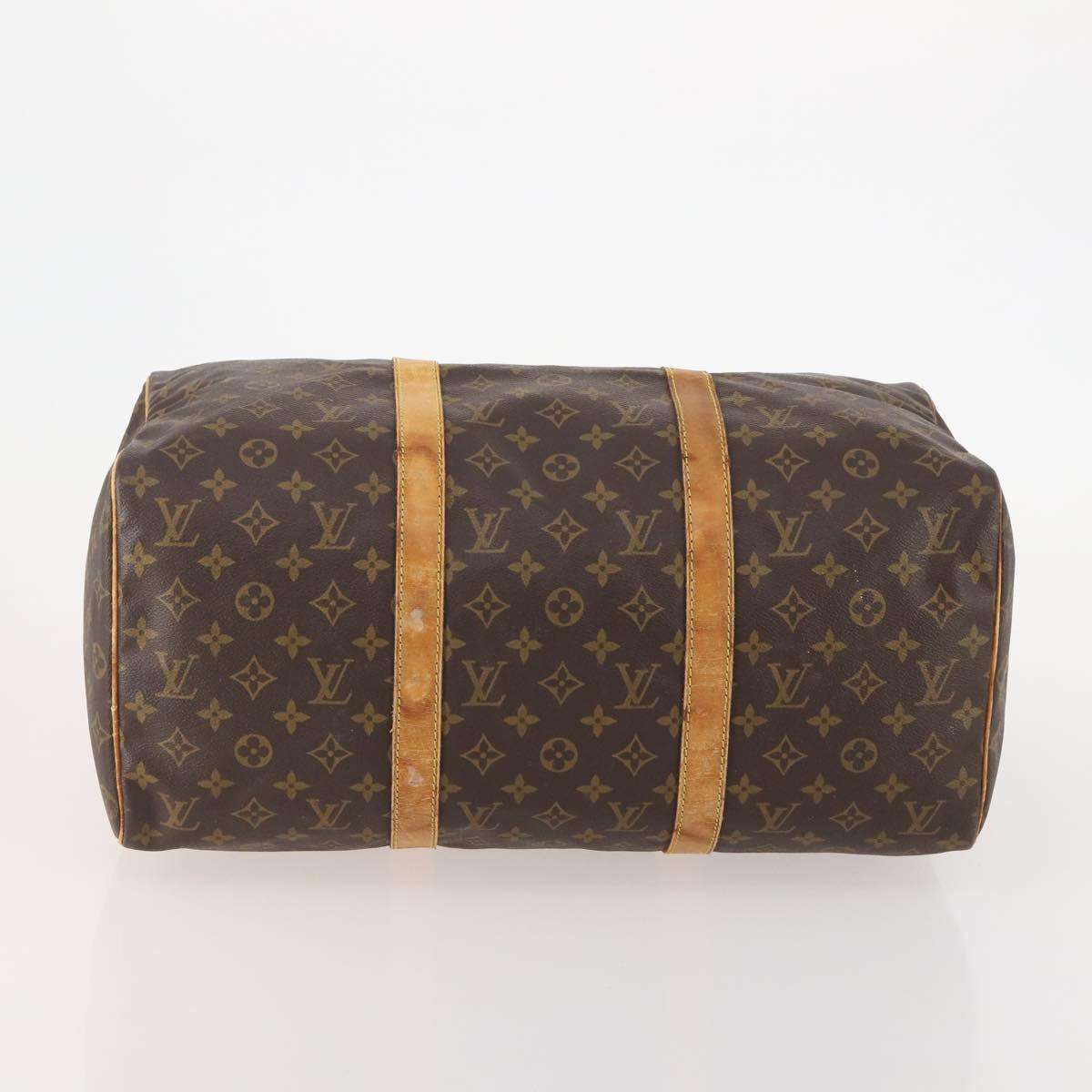 LOUIS VUITTON Monogram Sac Souple 45 Boston Bag M41624 LV Auth 178493