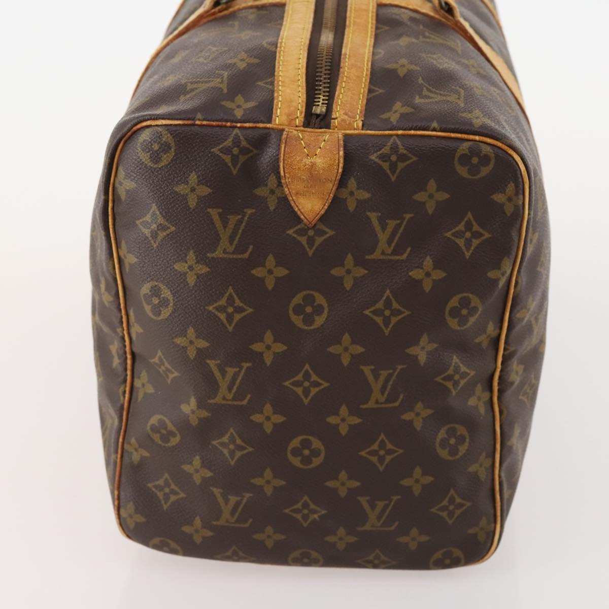 LOUIS VUITTON Monogram Sac Souple 45 Boston Bag M41624 LV Auth 178493