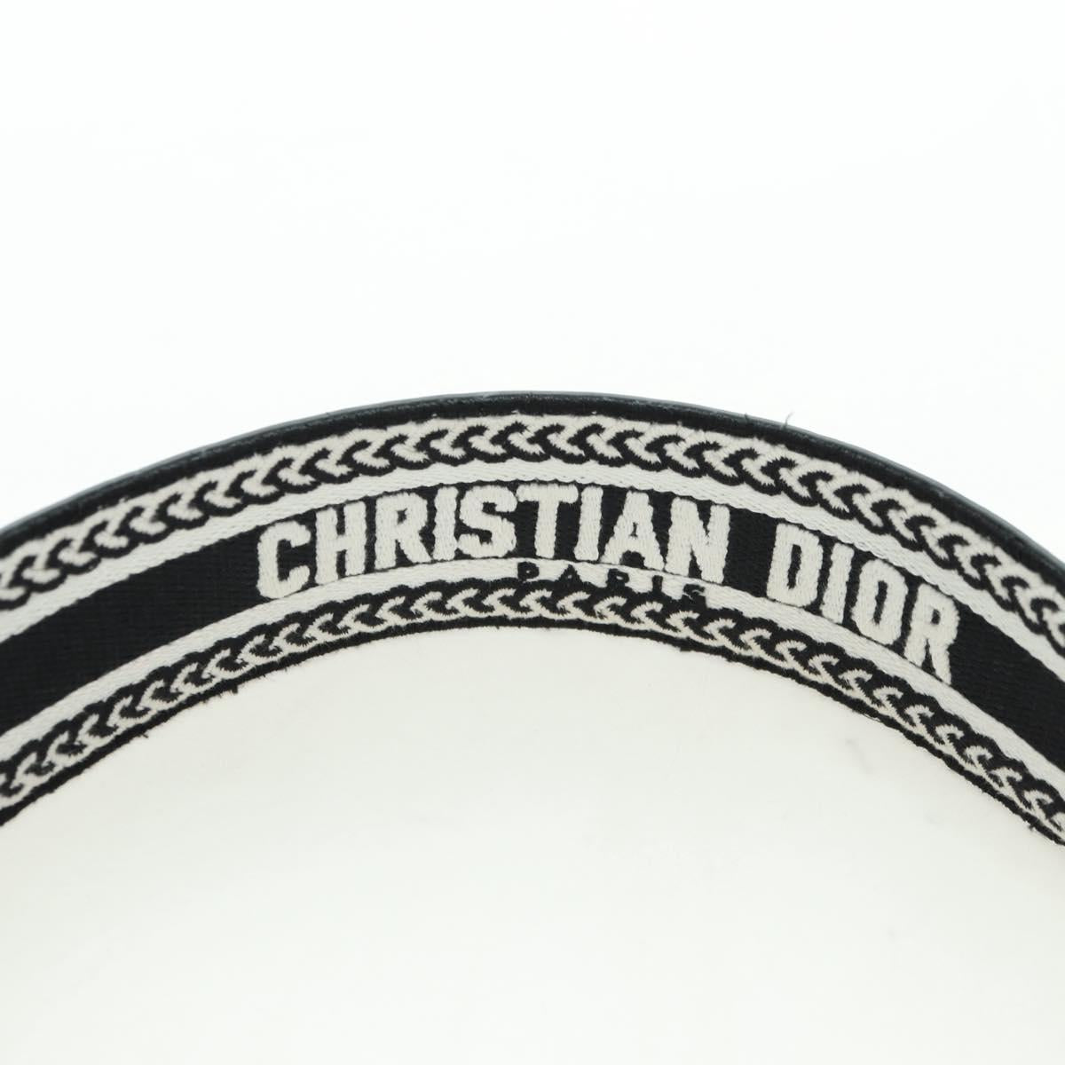 Christian Dior Shoulder Bag Leather Black Gold Auth 178502SM