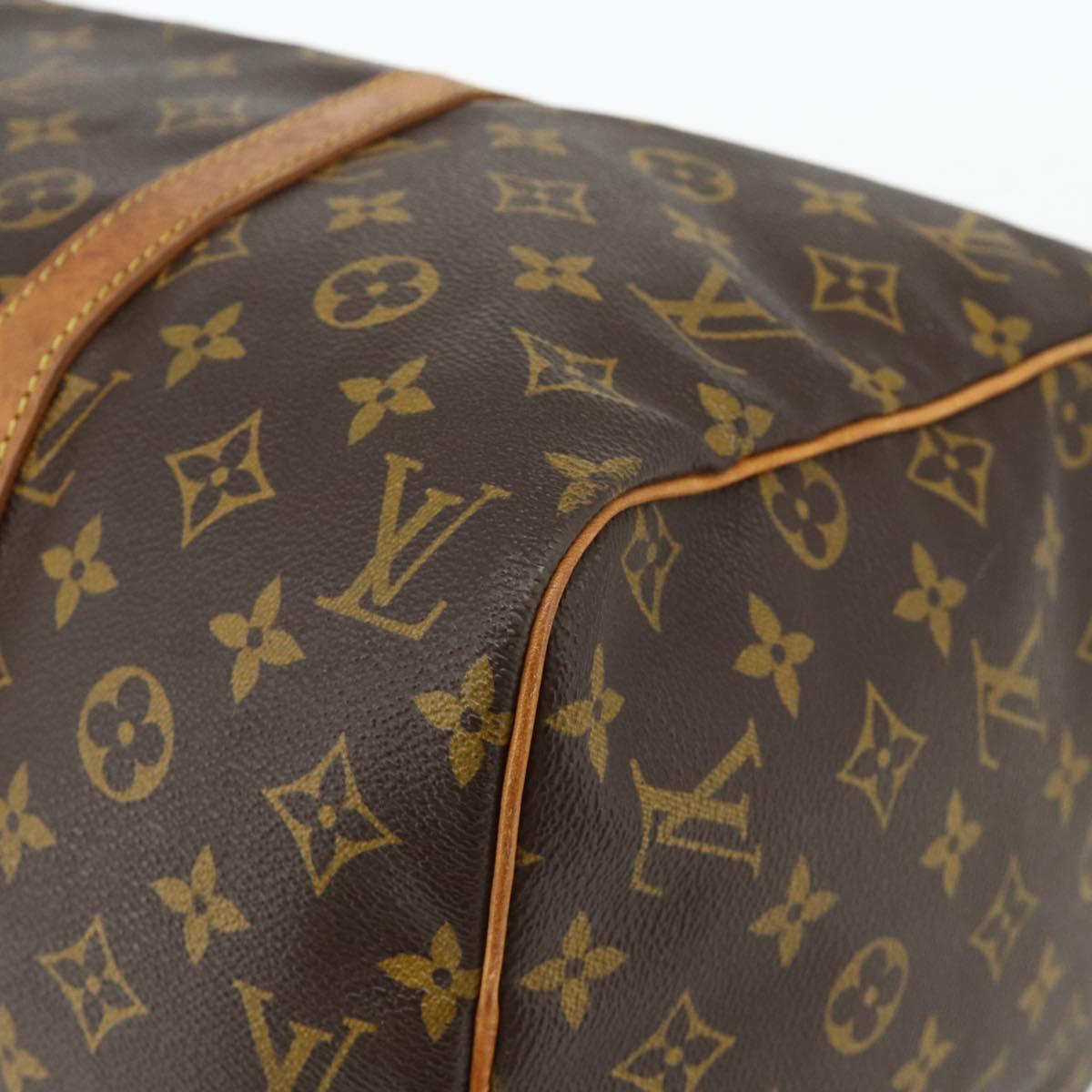 LOUIS VUITTON Monogram Sac Souple 35 Boston Bag M41626 LV Auth 178530