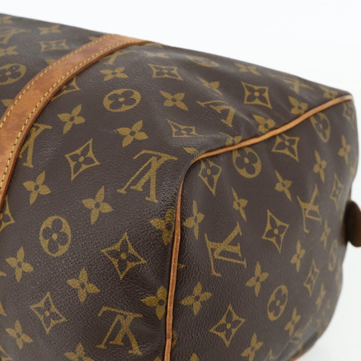 LOUIS VUITTON Monogram Sac Souple 35 Boston Bag M41626 LV Auth 178530