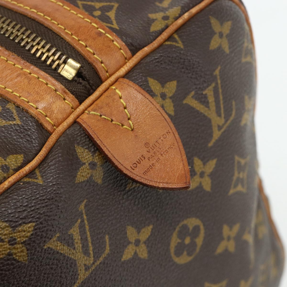 LOUIS VUITTON Monogram Sac Souple 35 Boston Bag M41626 LV Auth 178530