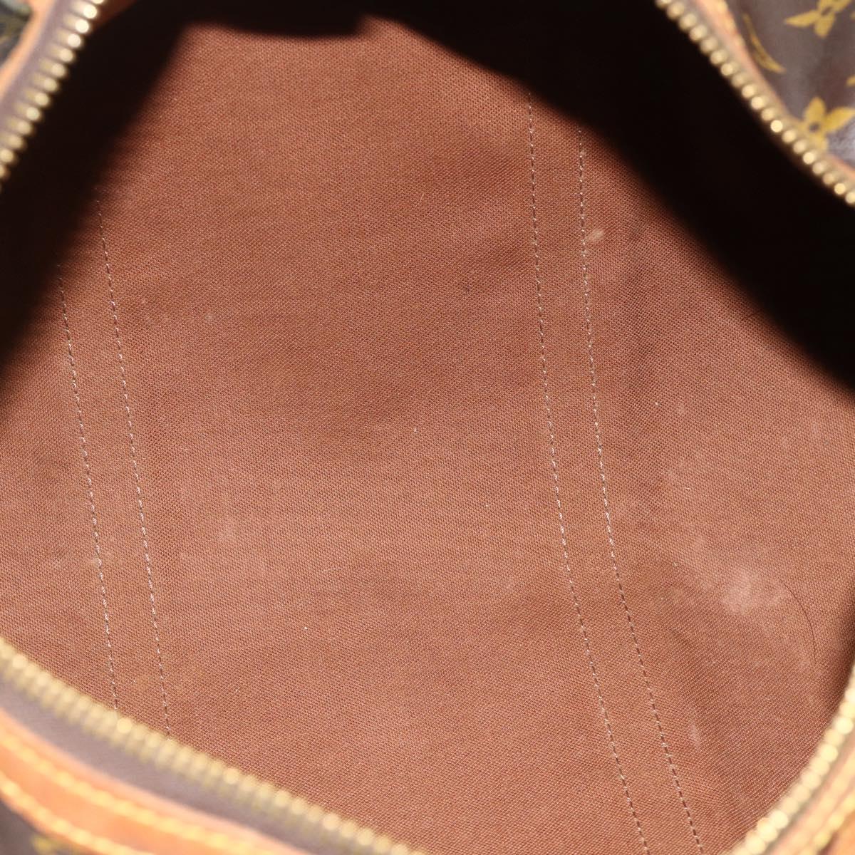 LOUIS VUITTON Monogram Sac Souple 35 Boston Bag M41626 LV Auth 178530