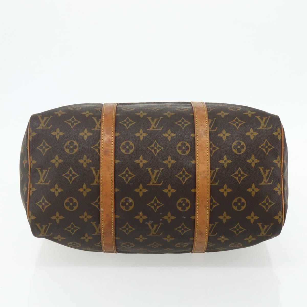 LOUIS VUITTON Monogram Sac Souple 35 Boston Bag M41626 LV Auth 178530