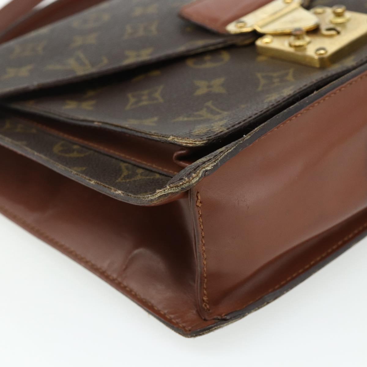 LOUIS VUITTON Monogram Monceau 28 Hand Bag M51185 LV Auth 178562