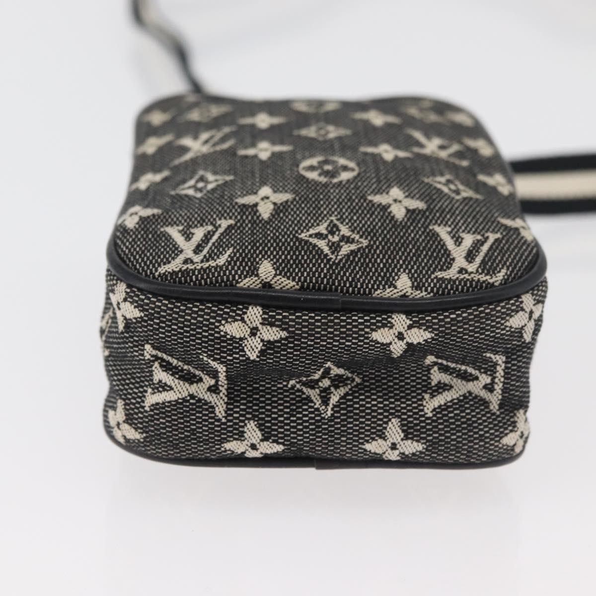 LOUIS VUITTON Monogram Mini Usu Digital Pouch Black M92066 LV Auth 178564