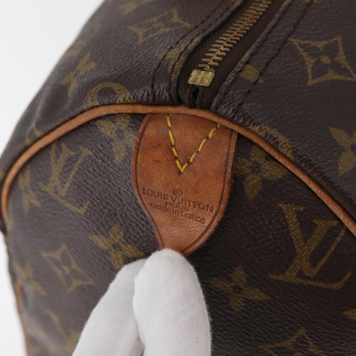 LOUIS VUITTON Monogram Speedy 30 Hand Bag M41526 LV Auth 178567