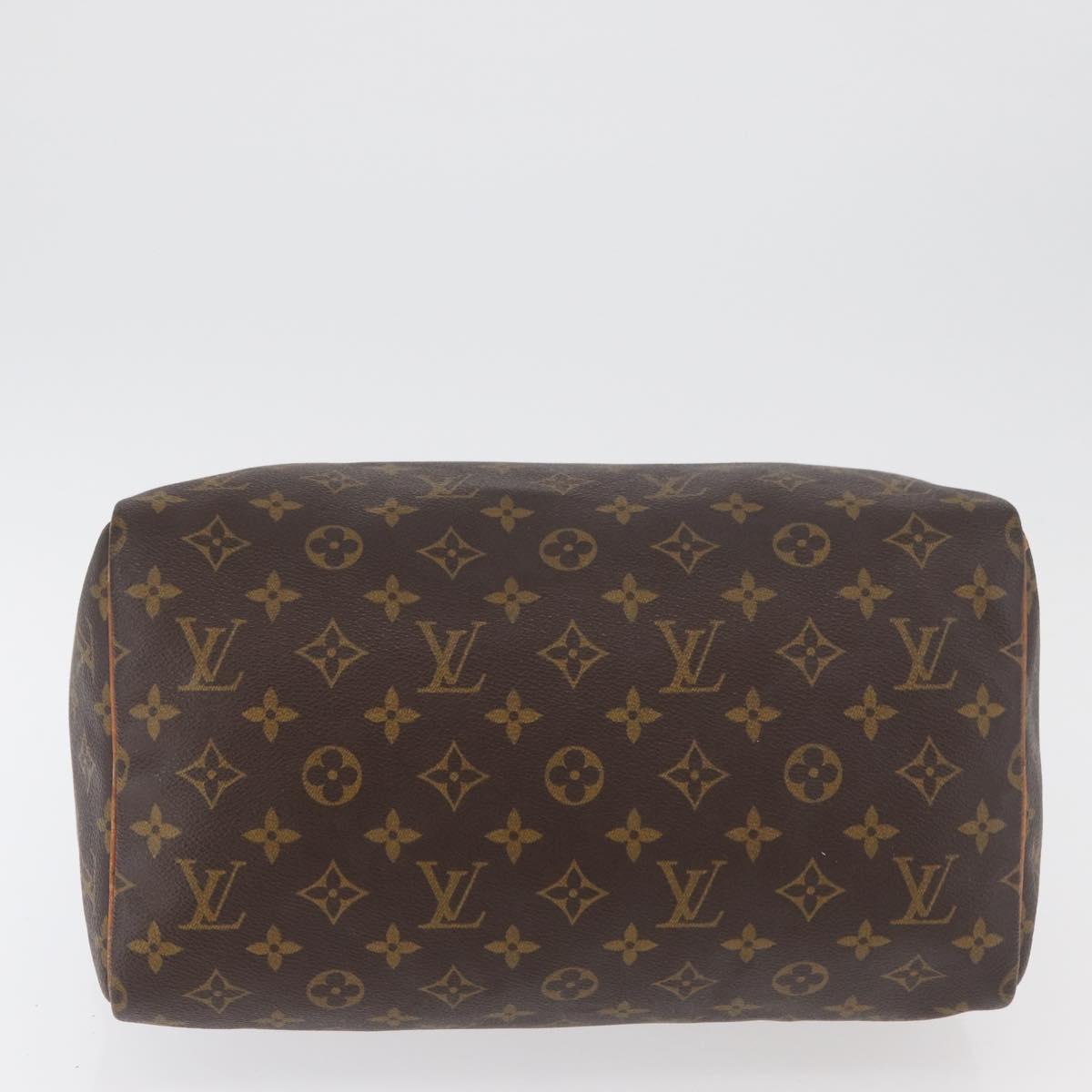 LOUIS VUITTON Monogram Speedy 30 Hand Bag M41526 LV Auth 178567