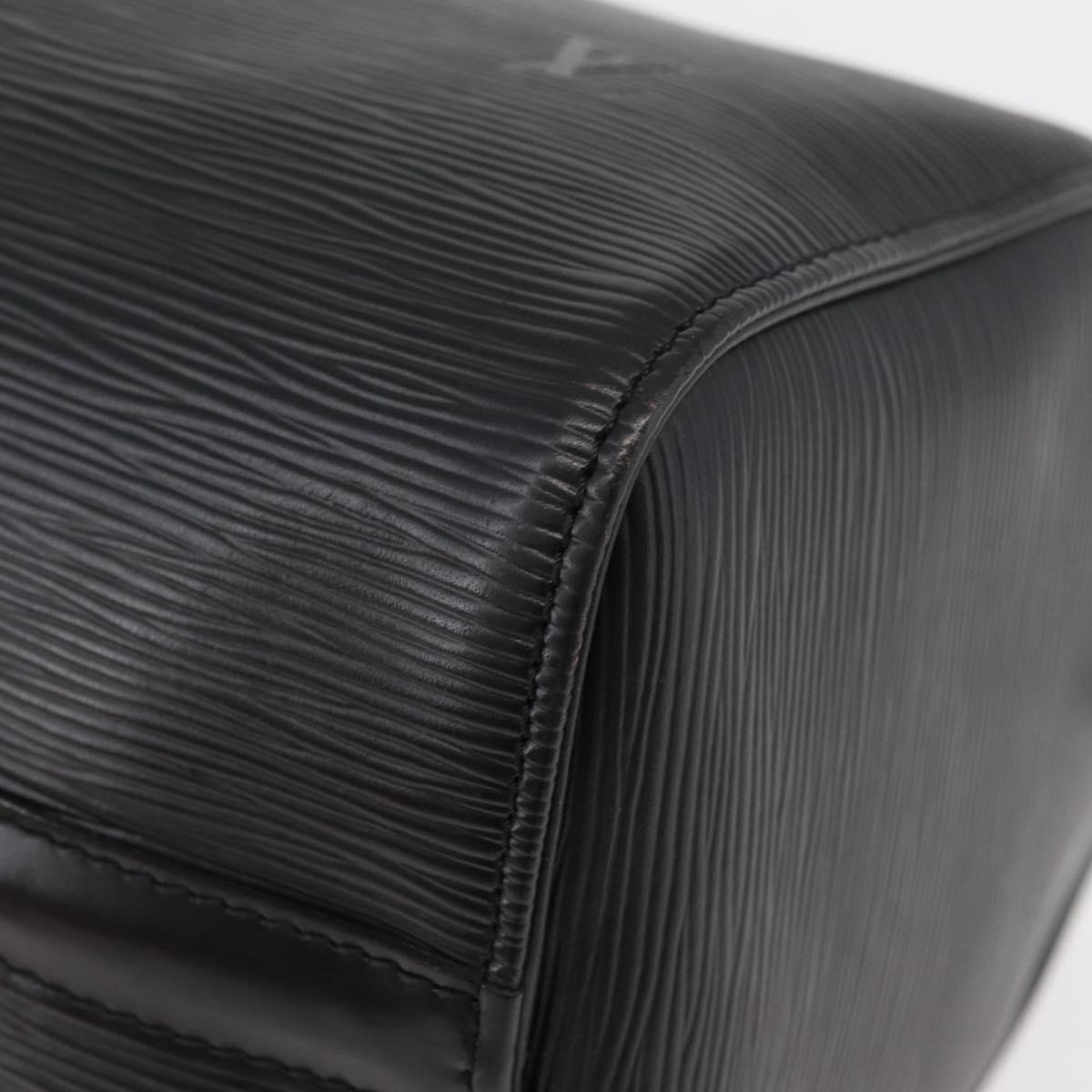 LOUIS VUITTON Epi Speedy 25 Hand Bag Black M59042 LV Auth 178580A