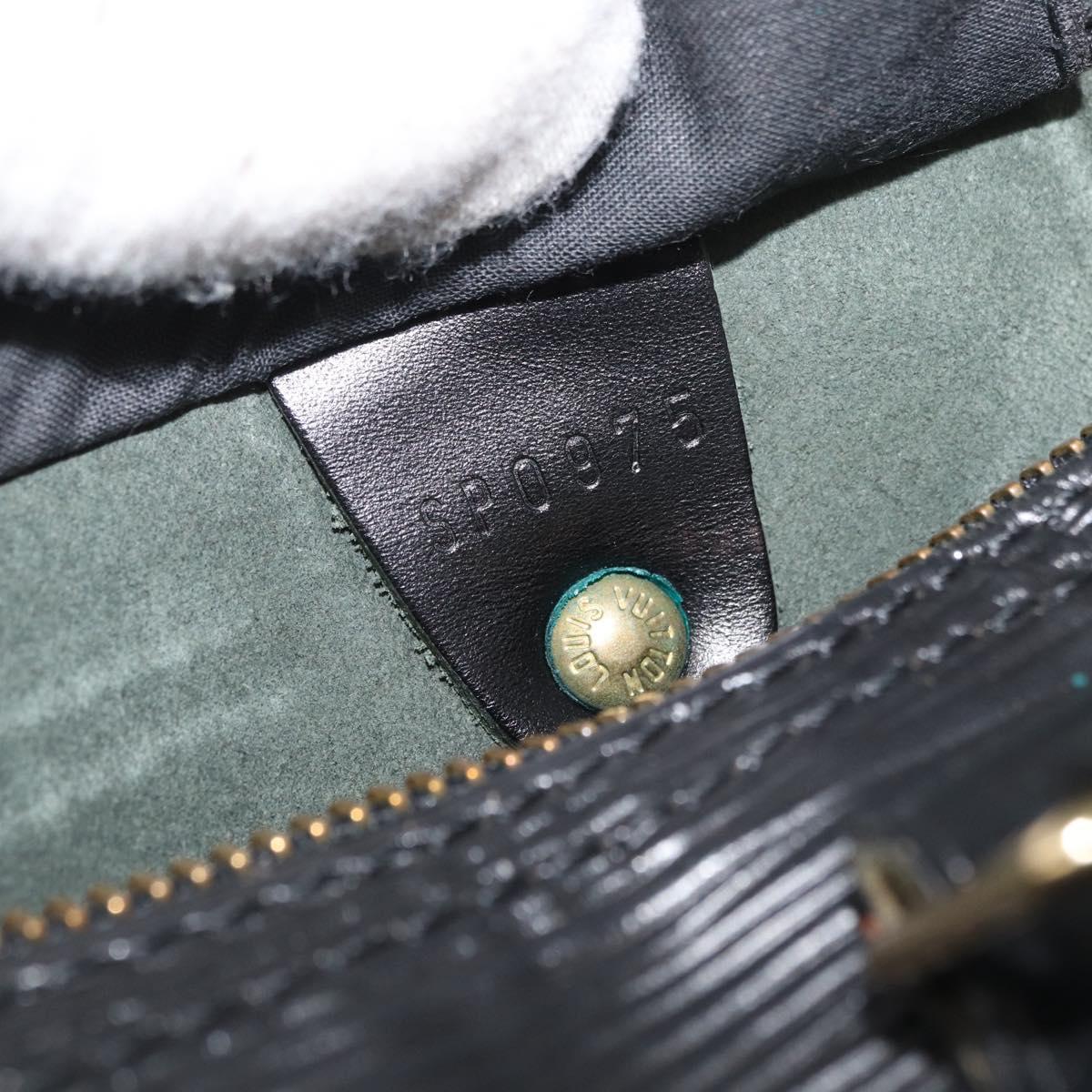 LOUIS VUITTON Epi Speedy 25 Hand Bag Black M59042 LV Auth 178580A