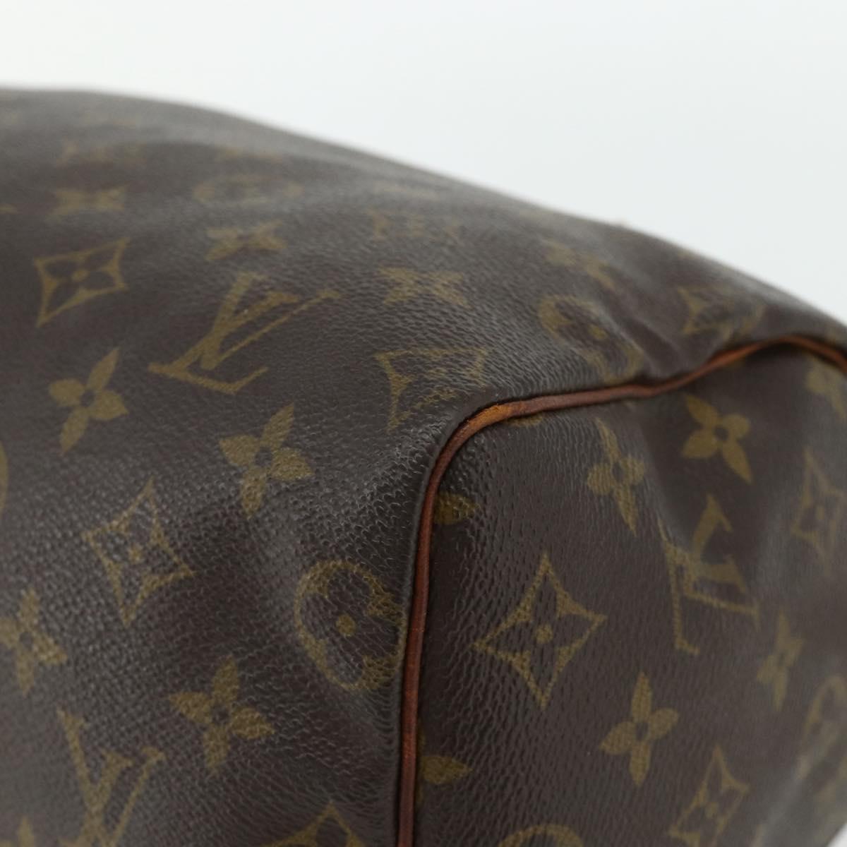 LOUIS VUITTON Monogram Speedy 25 Hand Bag M41528 LV Auth 178588