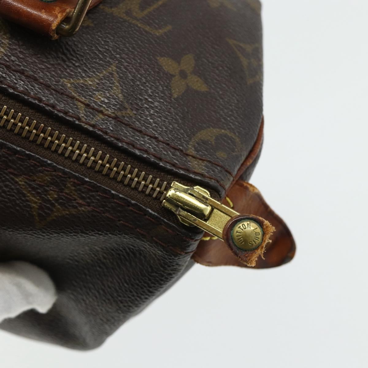 LOUIS VUITTON Monogram Speedy 25 Hand Bag M41528 LV Auth 178588