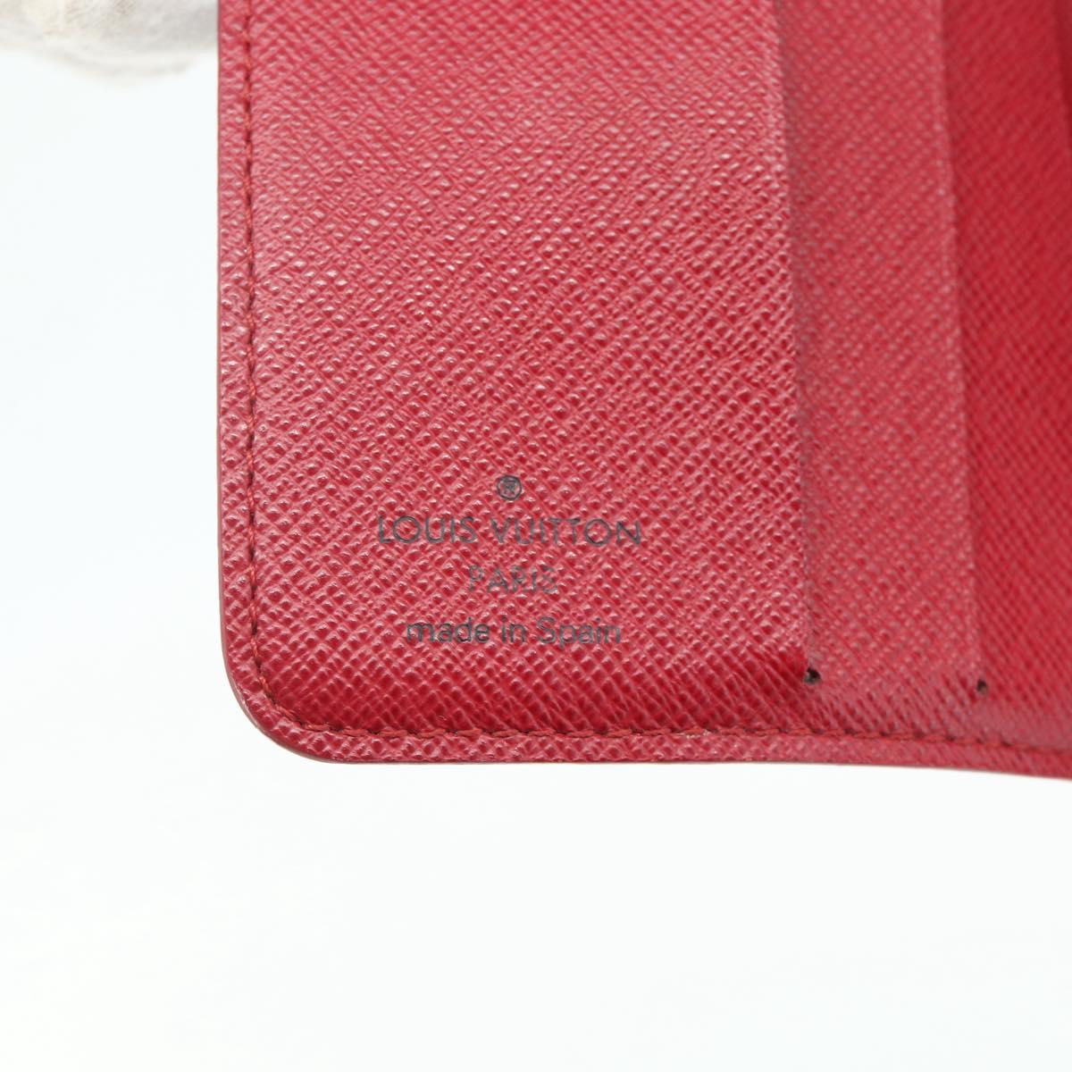 LOUIS VUITTON Monogram Cherry Compact Zip Bifold Wallet M95005 LV Auth 178602A