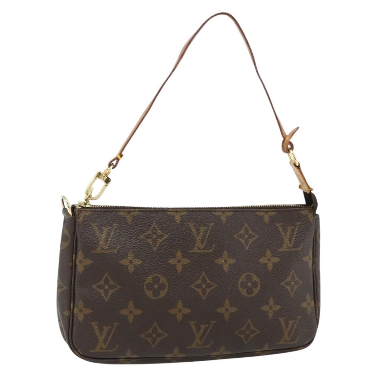 LOUIS VUITTON Monogram Pochette Accessoires Pouch M51980 LV Auth 178625A