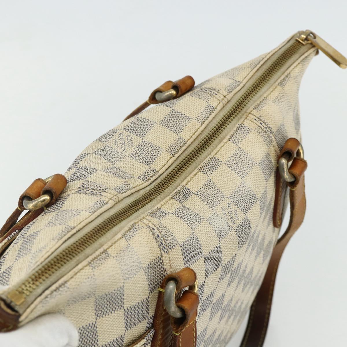 LOUIS VUITTON Damier Azur Totally PM Tote Bag N41280 LV Auth 178627