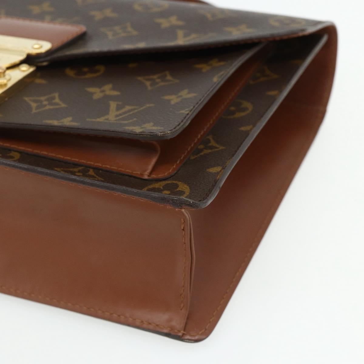 LOUIS VUITTON Monogram Monceau 28 Hand Bag M51185 LV Auth 178656