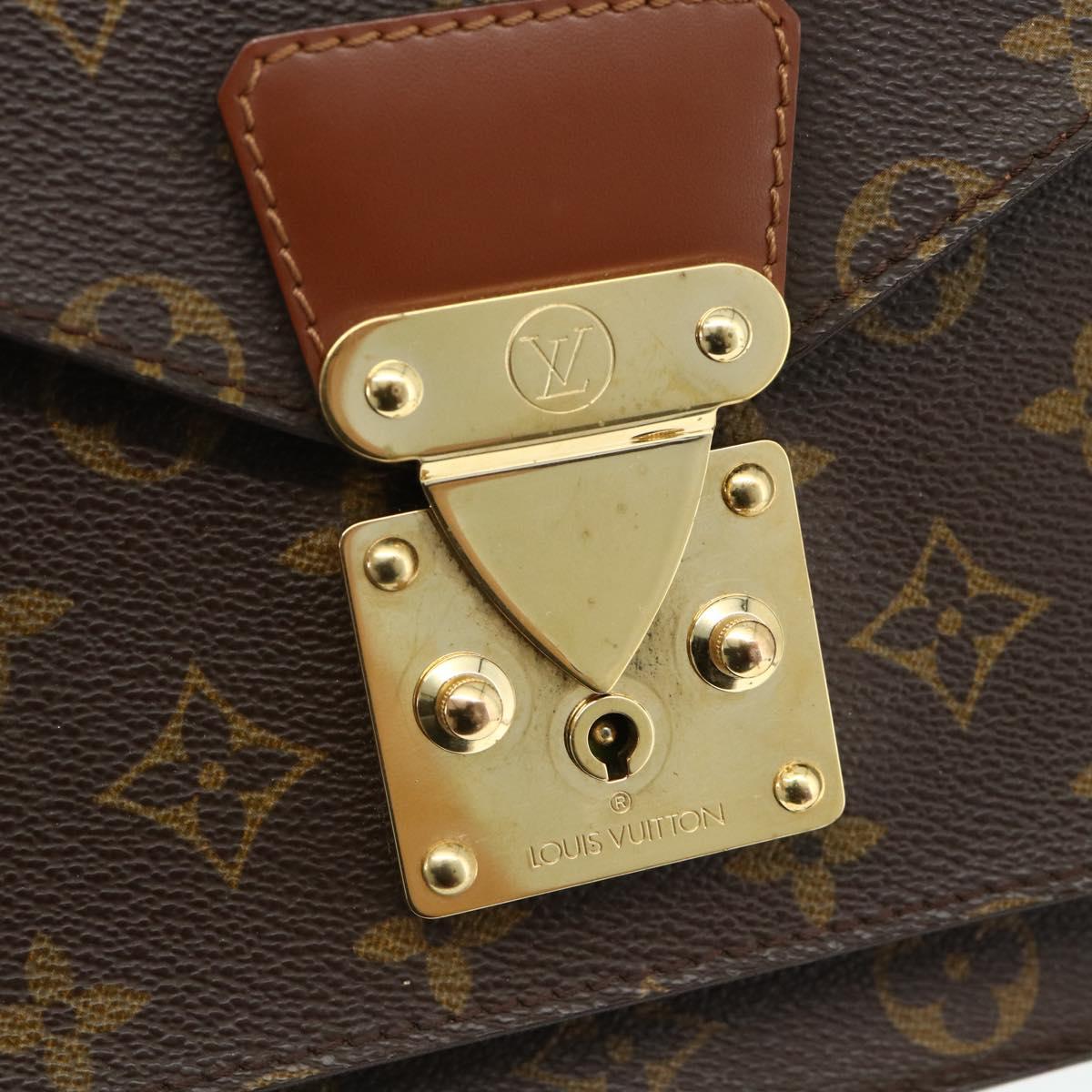 LOUIS VUITTON Monogram Monceau 28 Hand Bag M51185 LV Auth 178656