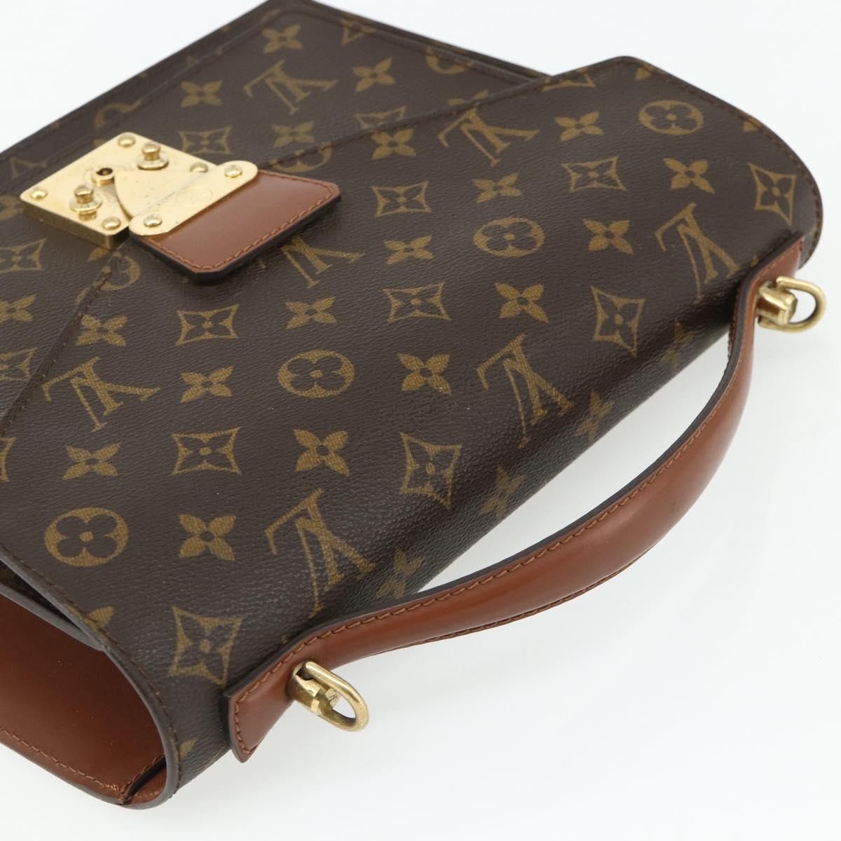 LOUIS VUITTON Monogram Monceau 28 Hand Bag M51185 LV Auth 178656