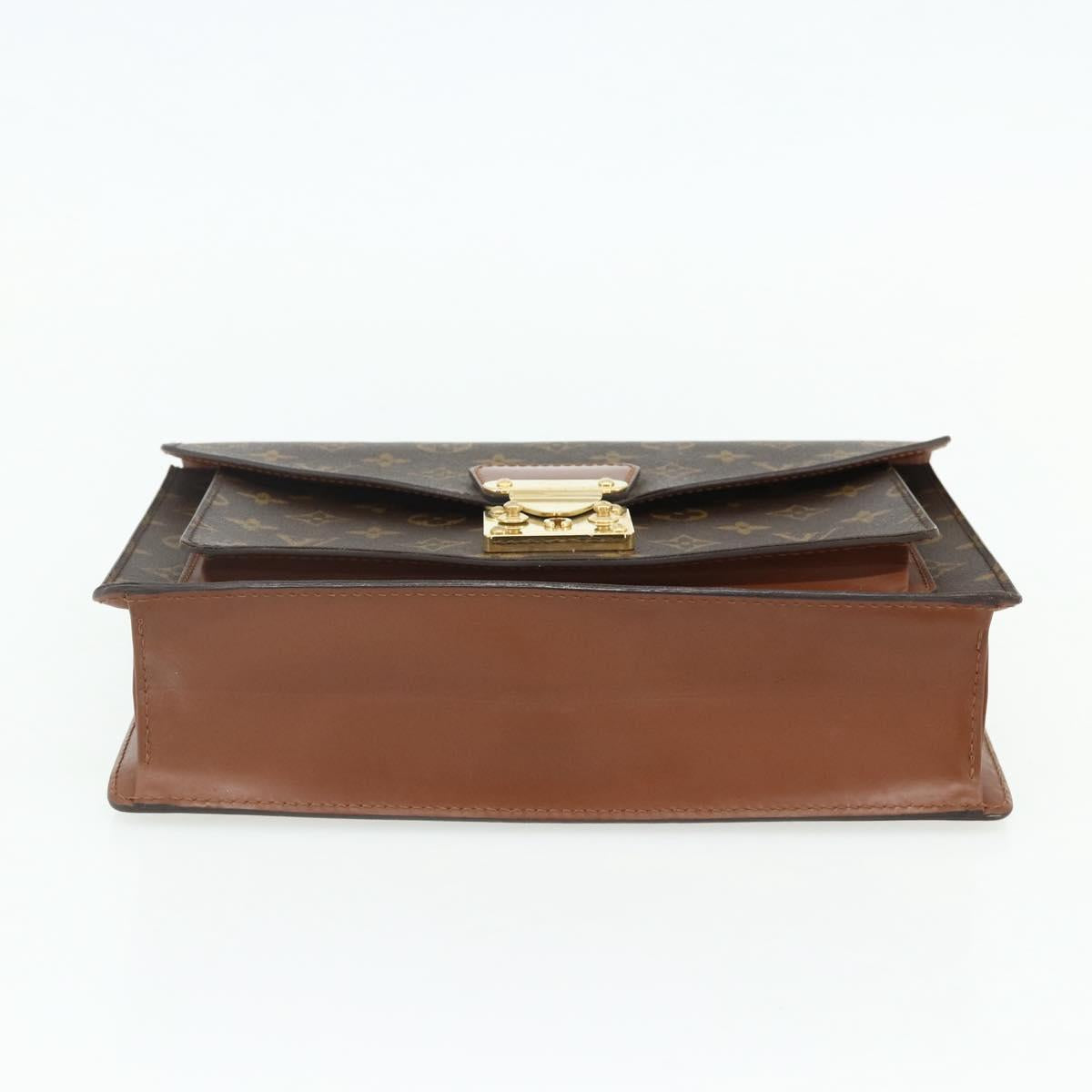 LOUIS VUITTON Monogram Monceau 28 Hand Bag M51185 LV Auth 178656