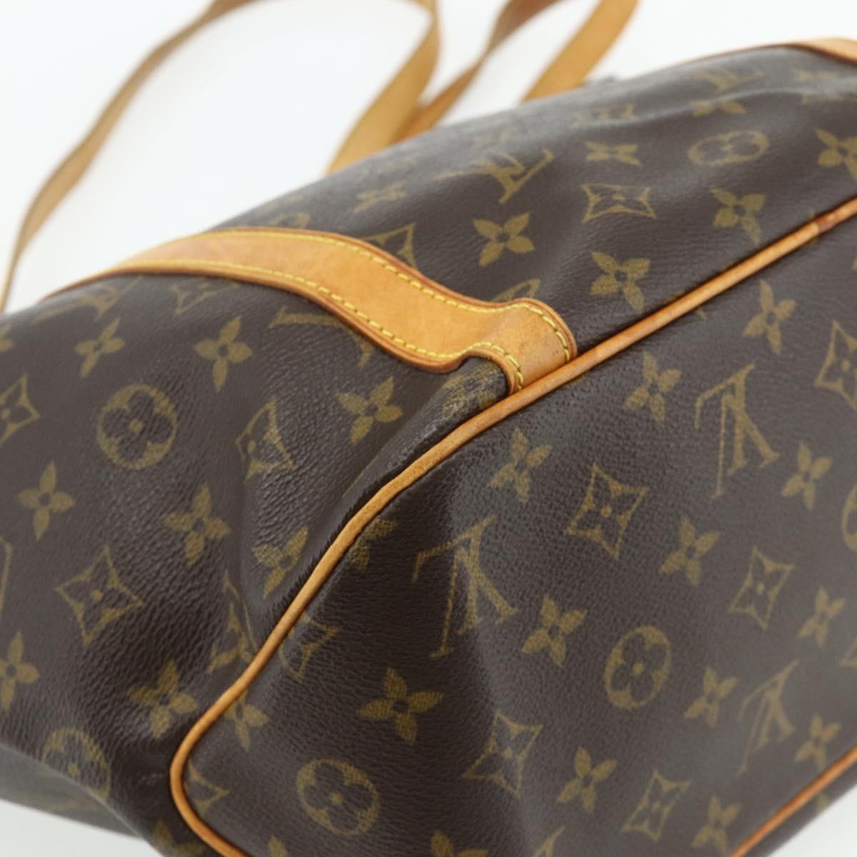 LOUIS VUITTON Monogram Sac Shopping Tote Bag M51108 LV Auth 178660