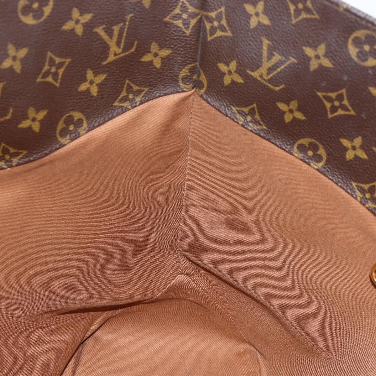 LOUIS VUITTON Monogram Sac Shopping Tote Bag M51108 LV Auth 178660