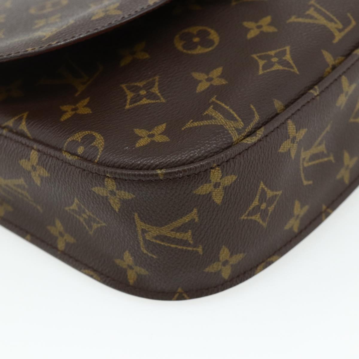 LOUIS VUITTON Monogram Saint Cloud GM Shoulder Bag M51242 LV Auth 178662A