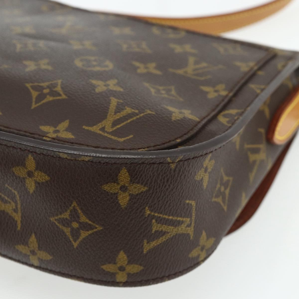 LOUIS VUITTON Monogram Saint Cloud GM Shoulder Bag M51242 LV Auth 178662A