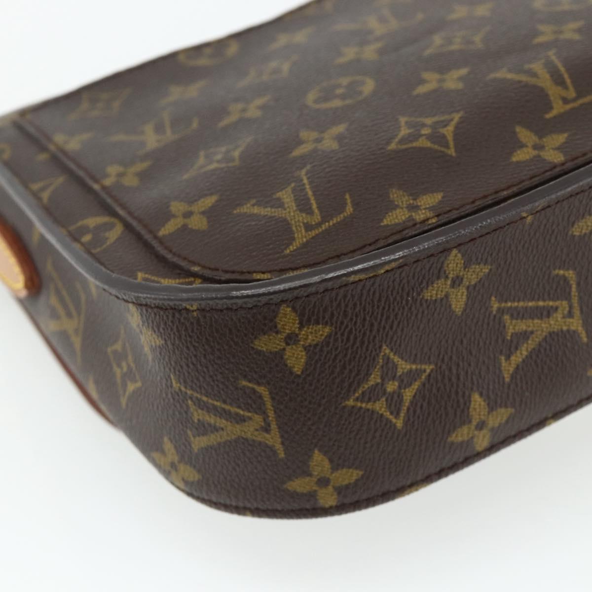 LOUIS VUITTON Monogram Saint Cloud GM Shoulder Bag M51242 LV Auth 178662A