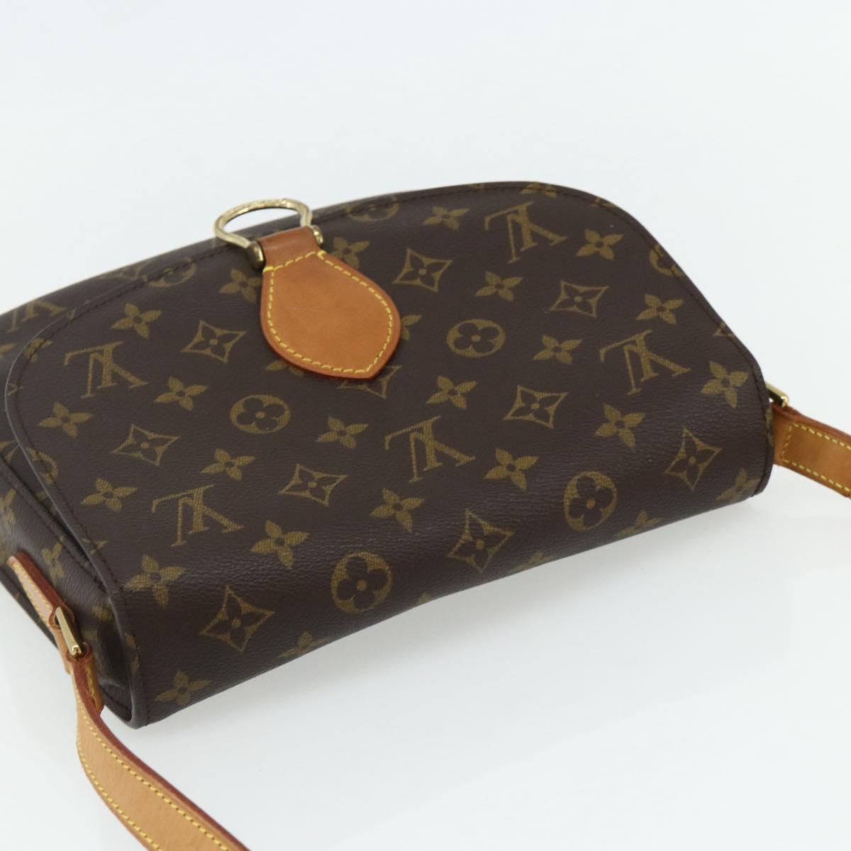 LOUIS VUITTON Monogram Saint Cloud GM Shoulder Bag M51242 LV Auth 178662A